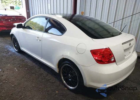 2006 Scion Tc из США, поврежденный, VIN JTKDE177X60112706